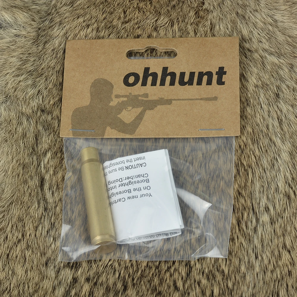 Ohhunt 303 6,5x55 8X57JS 8X57JRS 8 мм. 30-06/25-06/270WIN 7 мм 9,3X62 300WIN 12G 20GA Картридж красный лазерный Коллиматорный прицел с визированием