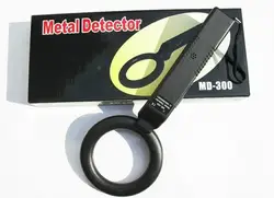 Высокочувствительный Портативный Круглый ручной детектор металла MD300 инструмент для обеспечения безопасности
