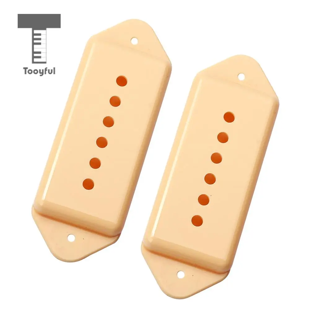 2PCS Guitar Single Coil Pickup Covers Dogear Style for Electric Guitar Replacement Parts