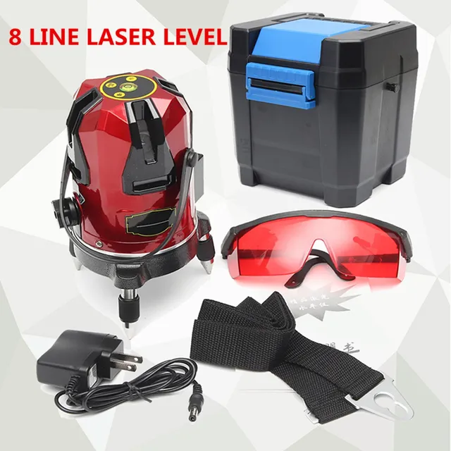 Best Price Professional 8 lines 4V+4H 9 point Cross Line Laser Level 360degree Rotary Beam Leveling Gradienter Levels Measuring Meter Kit Best Price Professional 8 lines 4V+4H 9 point Cross Line Laser Level 360degree Rotary Beam Leveling Gradienter Levels Measuring Meter Kit