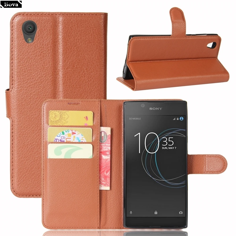 Чехол из искусственной кожи с держателем для карт чехол телефона Sony Xperia