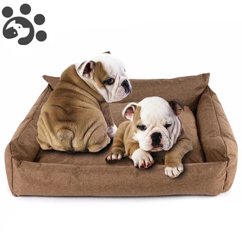 

Dog Pet Bed Sofa Dogs Beds for Cat Waterproof Bottom Winter Warm Dog Bed Breathable Soft Oxford Puppy Dogs Kennel Bulldog BD0070