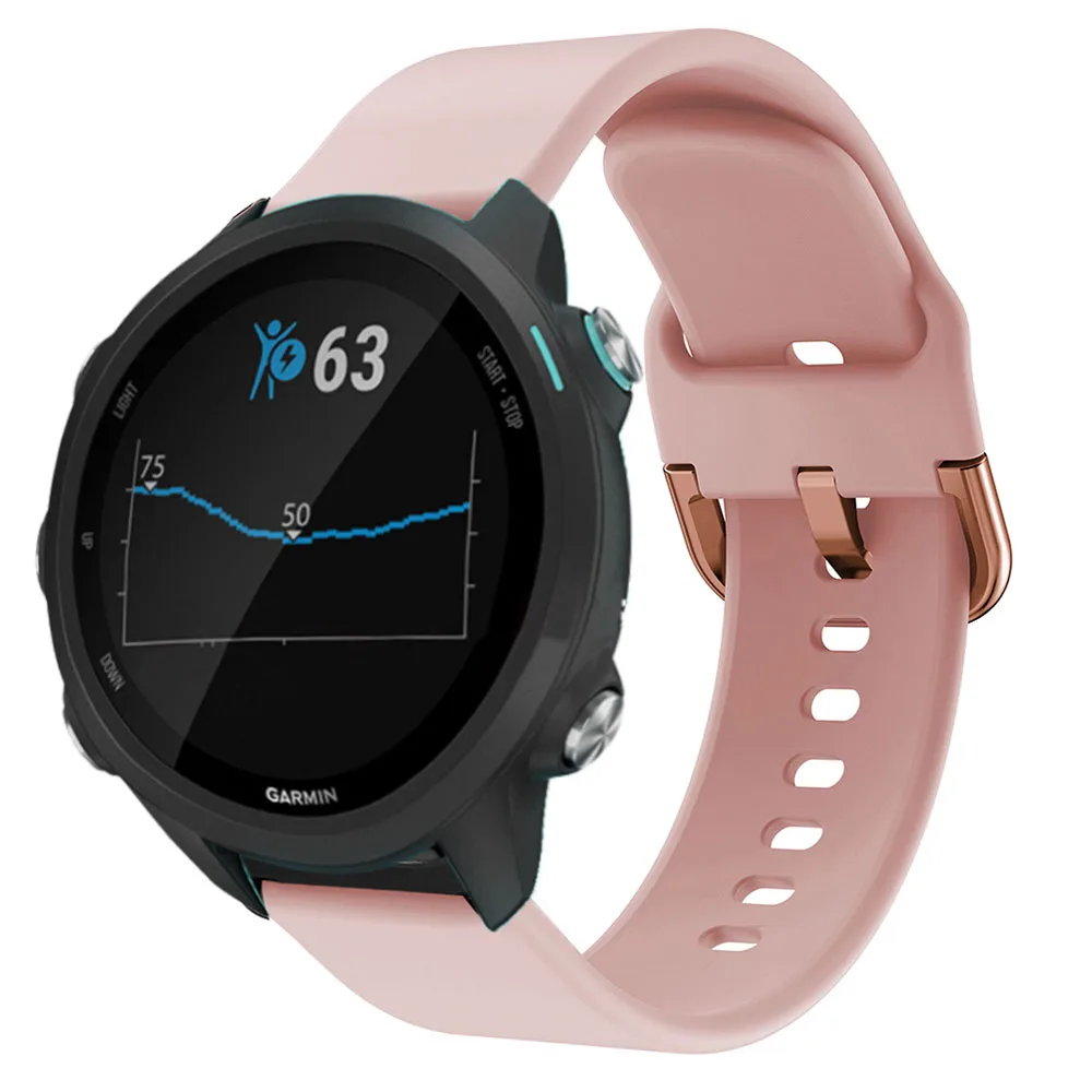 Ремешок для Garmin Forerunner645 245/245 м pulseira браслет аксессуары для часов samsung Galaxy watch Active 20 мм ремешок для часов