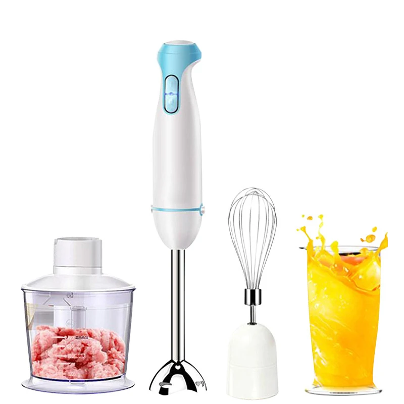 

Hot Sale Multifunctional Household Electric Stick Blender Hand Blender Egg Whisk Mixer Juicer Meat Grinder Food Processor