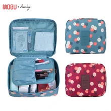 Bolsa de almacenamiento de gran capacidad de maquillaje de viaje impermeable para hombres y mujeres bolsa de cosméticos de lavado portátil de viaje accesorios de viaje de moda