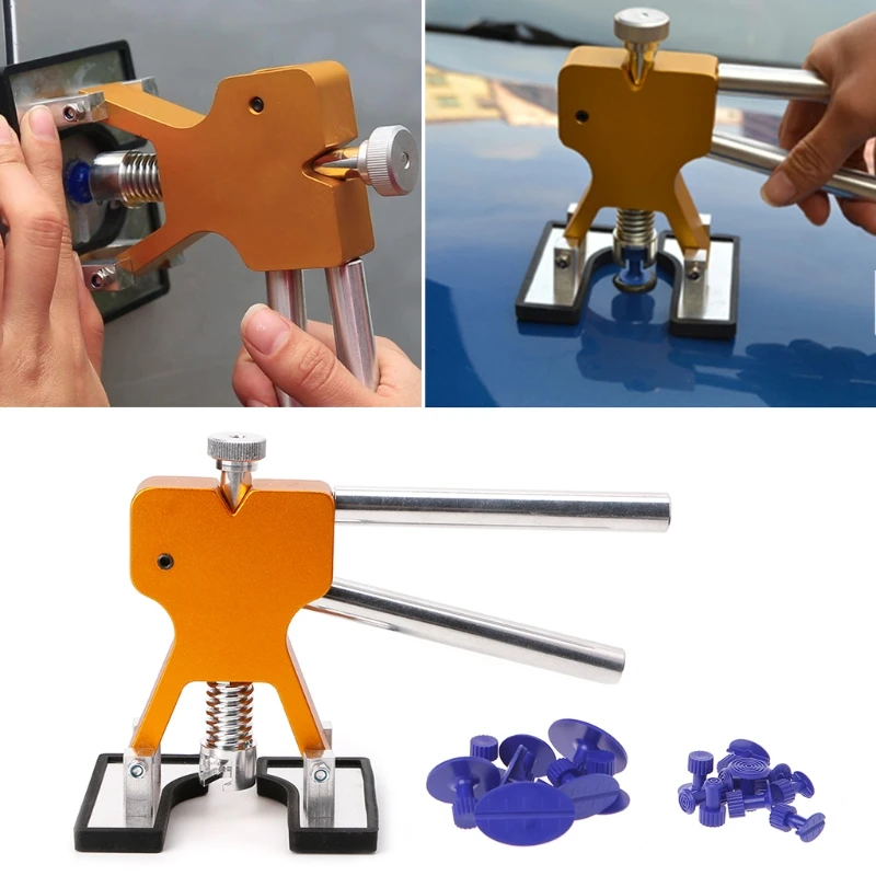 

High Quality Auto Car Body Paintless Dent Lifter Repair Tool Puller + 18 Tabs Hail Removal Tool