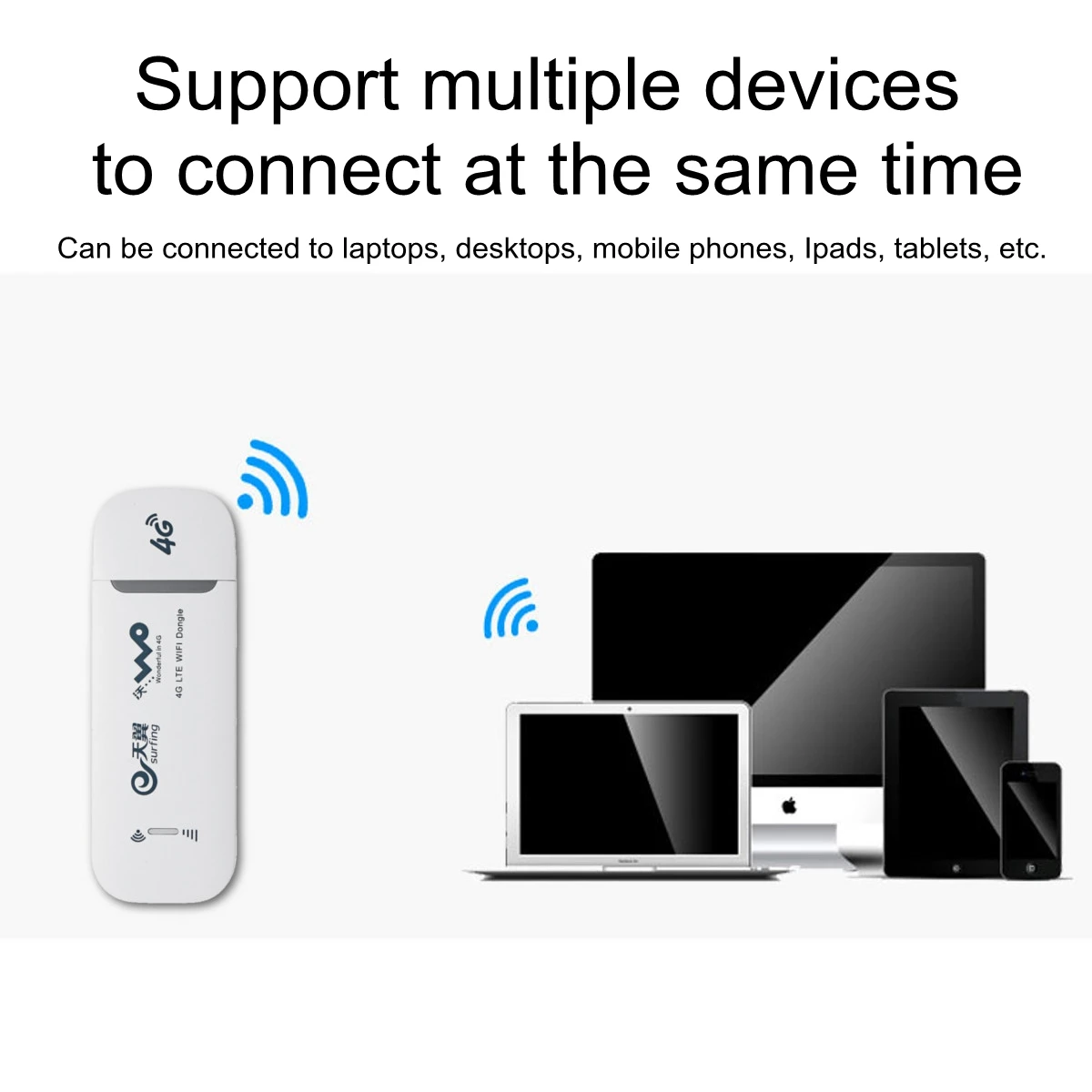 4G 3g LTE Портативный Мобильный USB wifi Hotpot беспроводной маршрутизатор ключ с TF слот для карты для мобильного телефона планшета