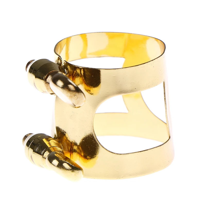 New Alto Saxophone Mouthpiece Ligature Professional Alto Saxophone Sax Mouthpiece Ligature Metal Clip Fastener