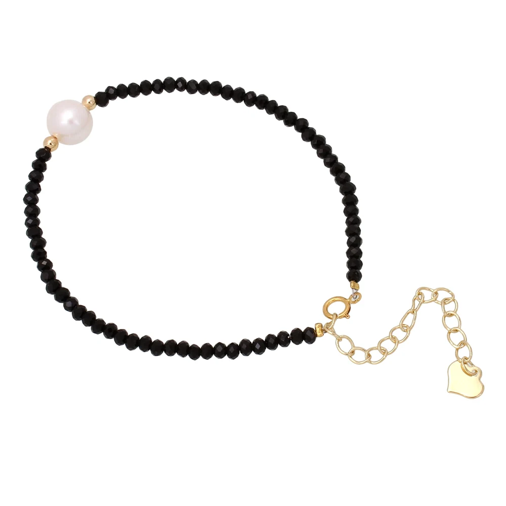 925-Sterling-Silver-Bracelet-Luxury-Simulated-Pearl-Bracelet-For-Women-Champagne-Gold-Color-Cubic-Zirconia-High