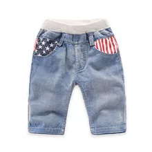 Casual Summer Denim Cotton Baby Boys Shorts For Age 2-10 Years Old