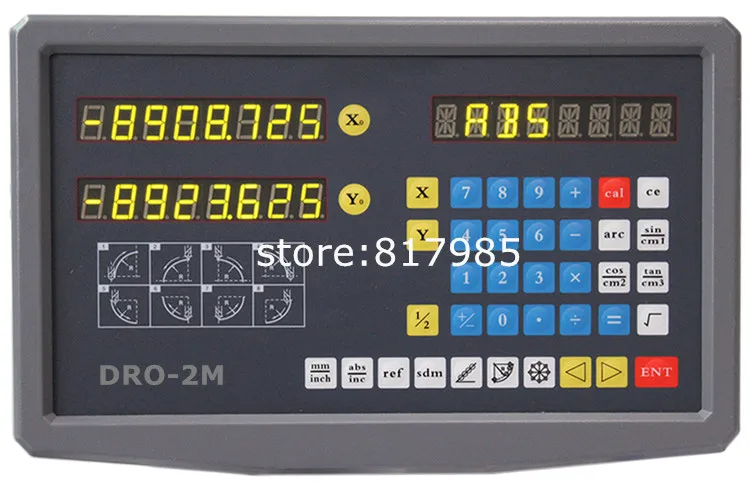 

Excellent 2 Axis digital readout milling DRO display and linear encoder scale
