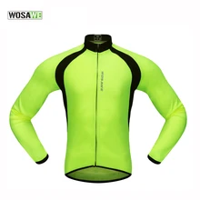 WOSAWE New Mesh Breathable Long Sleeve Cycling Jersey Men Mtb Road Bike Cycling Clothing Quick-Dry UV Protect Ropa Ciclismo black white cycling jacket long sleeve men women spring mtb road bike clothing sportswear cycling jersey ropa ciclismo
