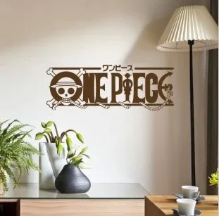 

ONE PIECE Logo Wall Decal Vinyl Wall Stickers Decal Decor Home Decorative Decoration Anime ONE PIECE Car Sticker