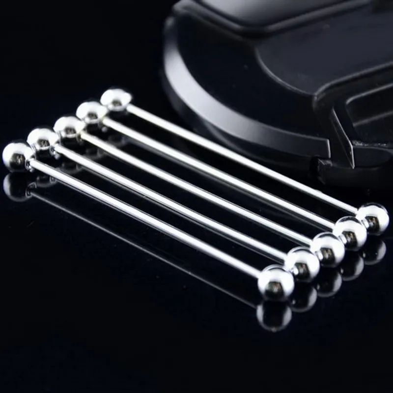 

1Pc 6.5 CM Hot Selling Men Silver Gold Slim Collar Pin Stainless Steel Skinny Tie Clip Clasp Bar