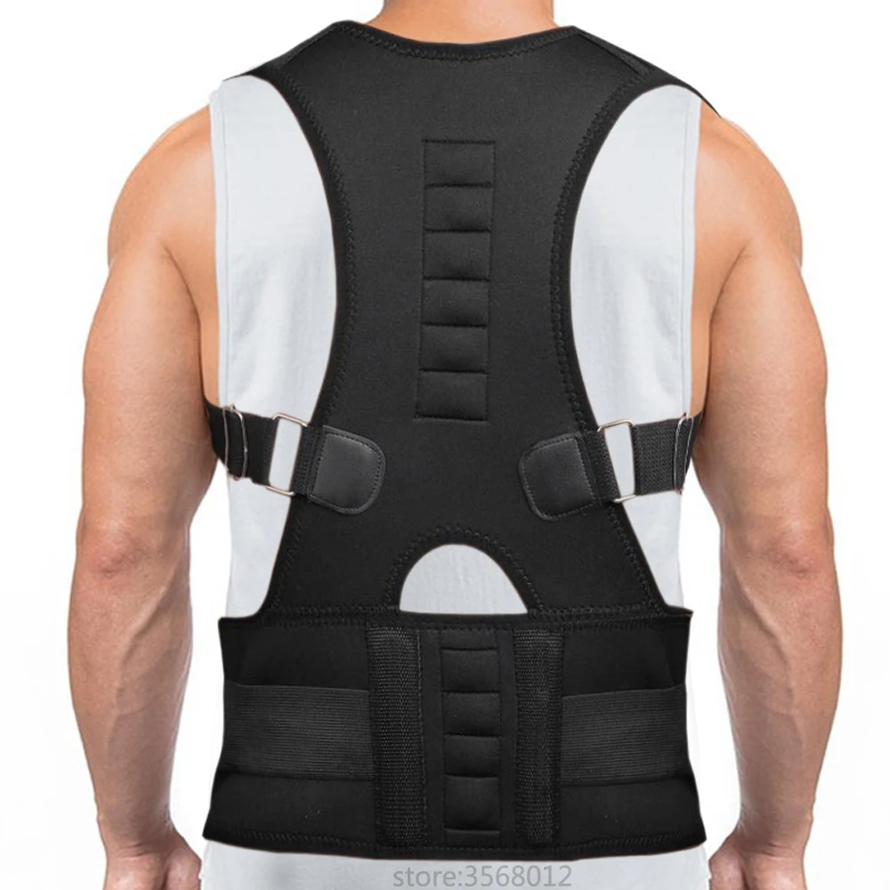 Adjustable Neoprene Double Pull Lumbar Support Belt Lower Elasticated Back Belt Brace