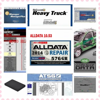 

2020 Alldata 10.53 Auto Repair software all data+mit//chell OD52015+ElsaWin+Vivid workshop+atsg 49in1tb hdd usb3.0 free ship