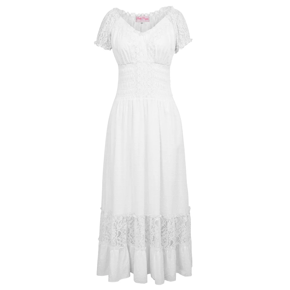 Belle Poque Long Maxi font b Dress b font Robe font b Vintage b font 50s