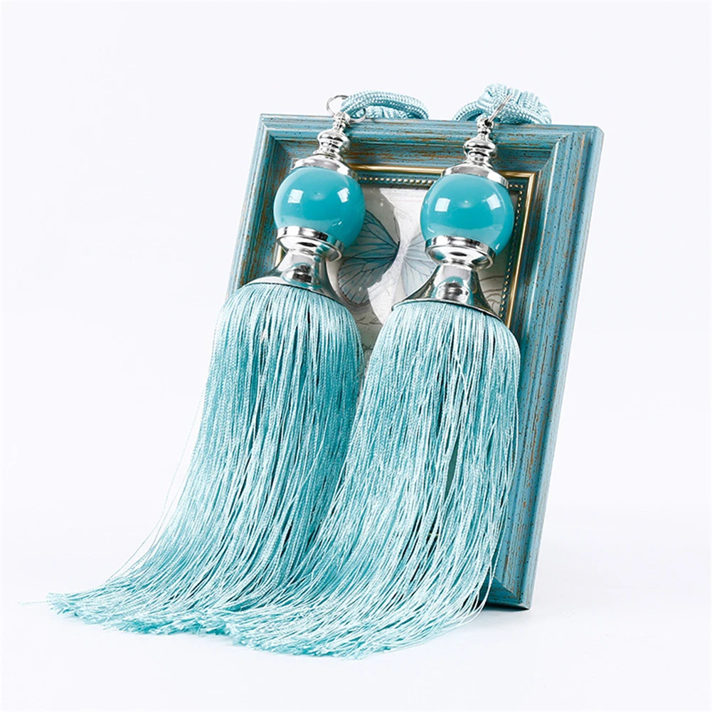 1pcs Gold Mesh Single Ball Curtain Strap Hanging High-end Tassel Rods Accessoires | Дом и сад