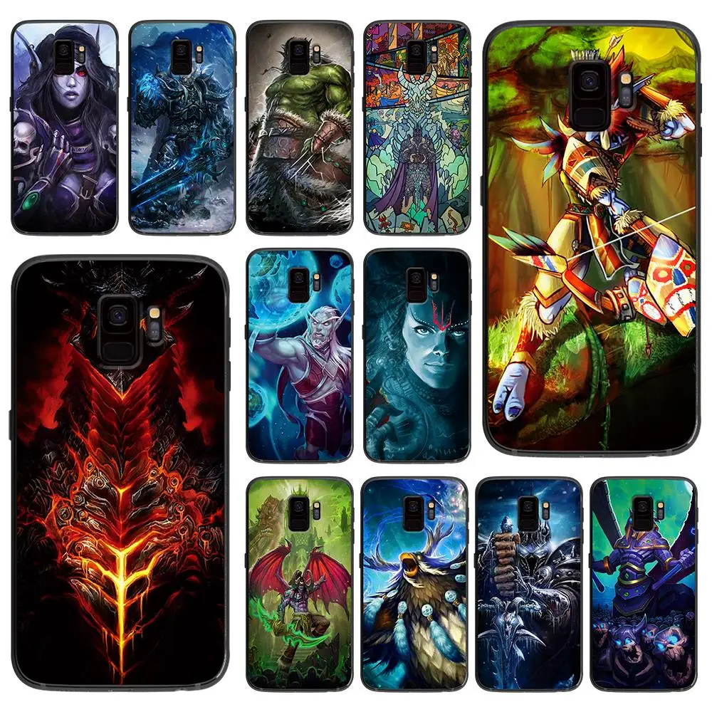 Cartoon character art for Samsung Galaxy A5 A6 A7 A8 A9 2017 Phone Cover Plus M10 M20 M30 silicone phone cases | Мобильные телефоны