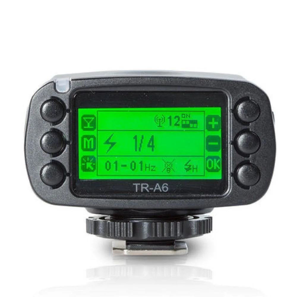 TR-A6 2,4 GHz HSS Flash triggerпередатчик для Jinbei HD-600V/MSN-V стробоскопическая вспышка для Nikon