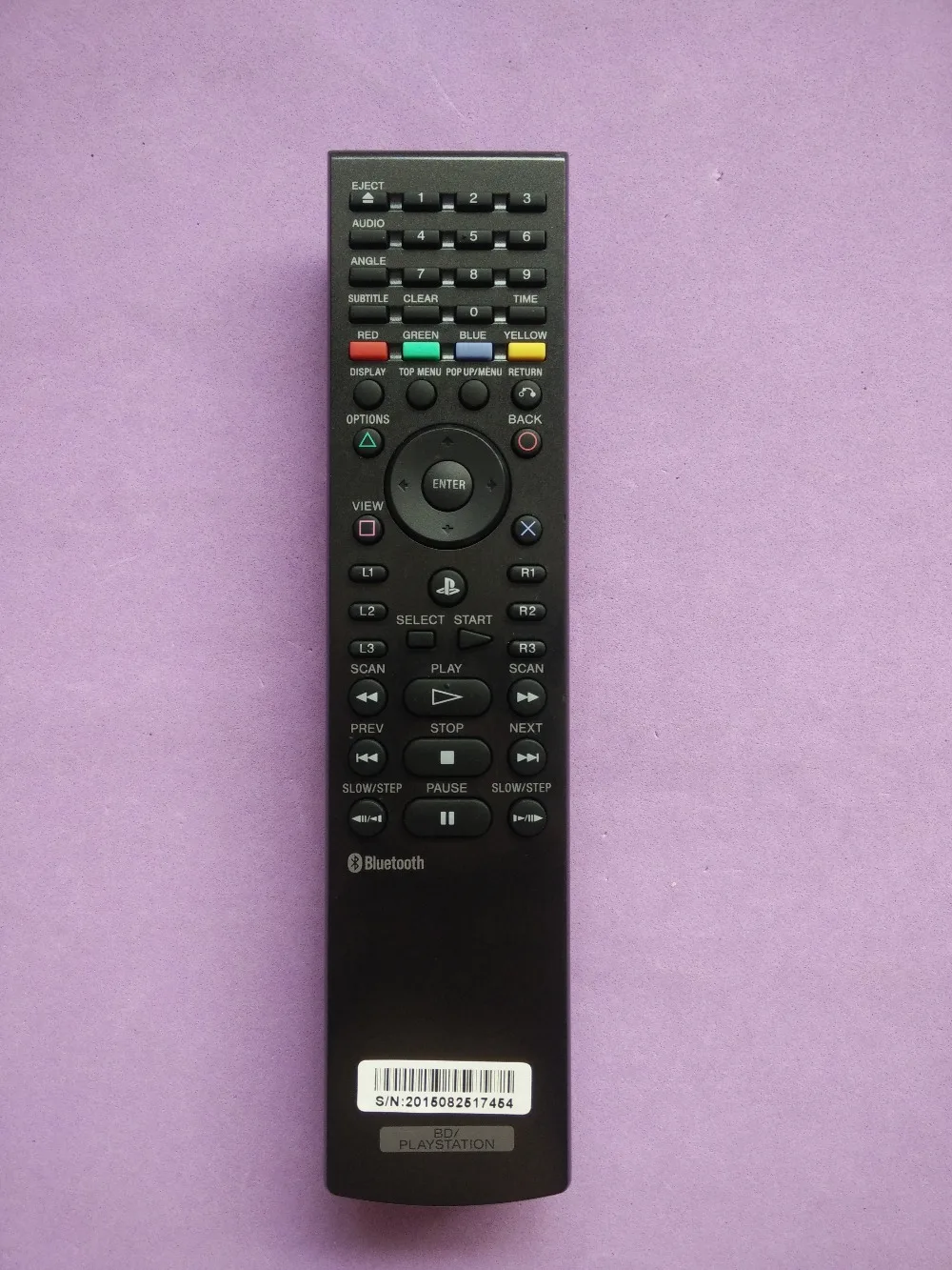 Bluetooth Media Remote Control Controller Blu ray DVD for Sony PS3