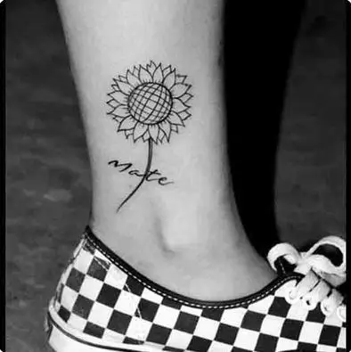 

Waterproof Temporary Tattoo Sticker on body art sunflower tatto stickers flash tatoo fake tattoos for girl kids women