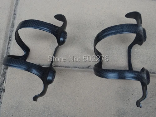 

New Carbon Matt Bike water Bottle cage Holder for MTB Mountain Road Cyclocross TT bicycle - 2 Pcs ( CG028 )