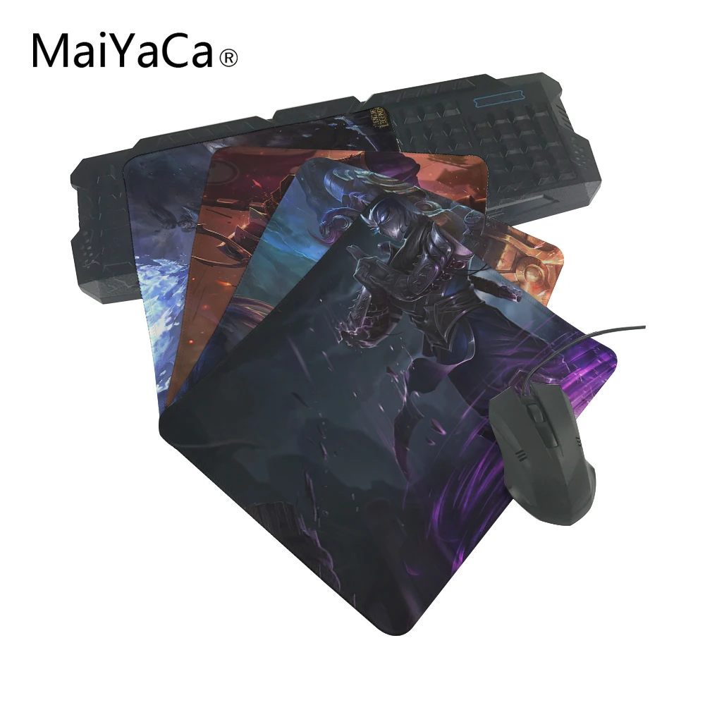 

New Arrival Funny LoL Shen Eye of Twilight Game Gaming Accessory Rubber Silicon Anti-slip Mousepad PC Computer Mouse Pad Mat