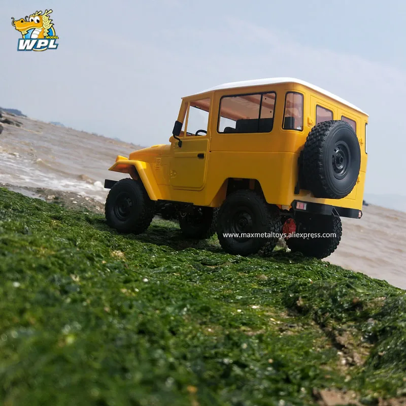 WPL C34 RTR FJ40 четырехколесный Радиоуправляемый автомобиль для скалолазания по бездорожью 2,4G пропорциональный пульт дистанционного управления машинка DIY обновленная модифицированная модель игрушки