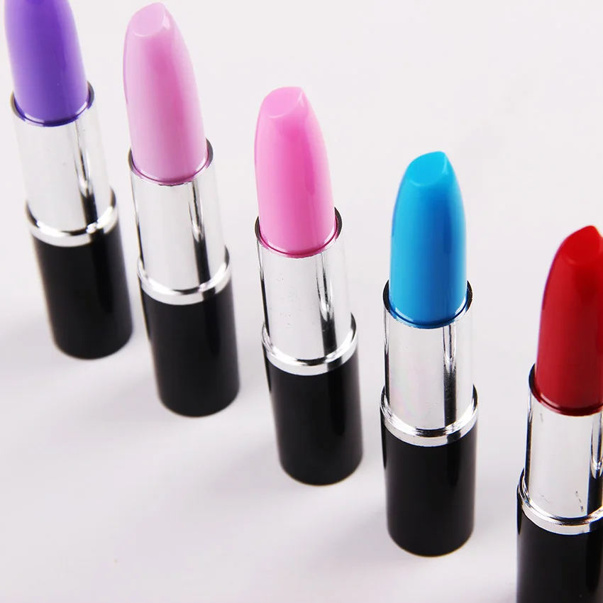 4-PCS-lot-New-Design-Novelty-Stationery-Simulation-Modeling-Lipstick-Ballpoint-Pen-School-Supplies