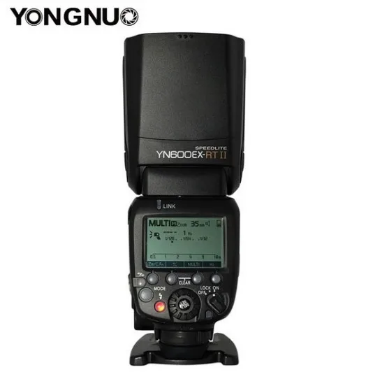 2019 new YONGNUO YN600EX-RT ii 2.4G Wireless HSS 1/8000s Master Flash Speedlite for Canon Camera as 600EX-RT YN600EX RT | Электроника