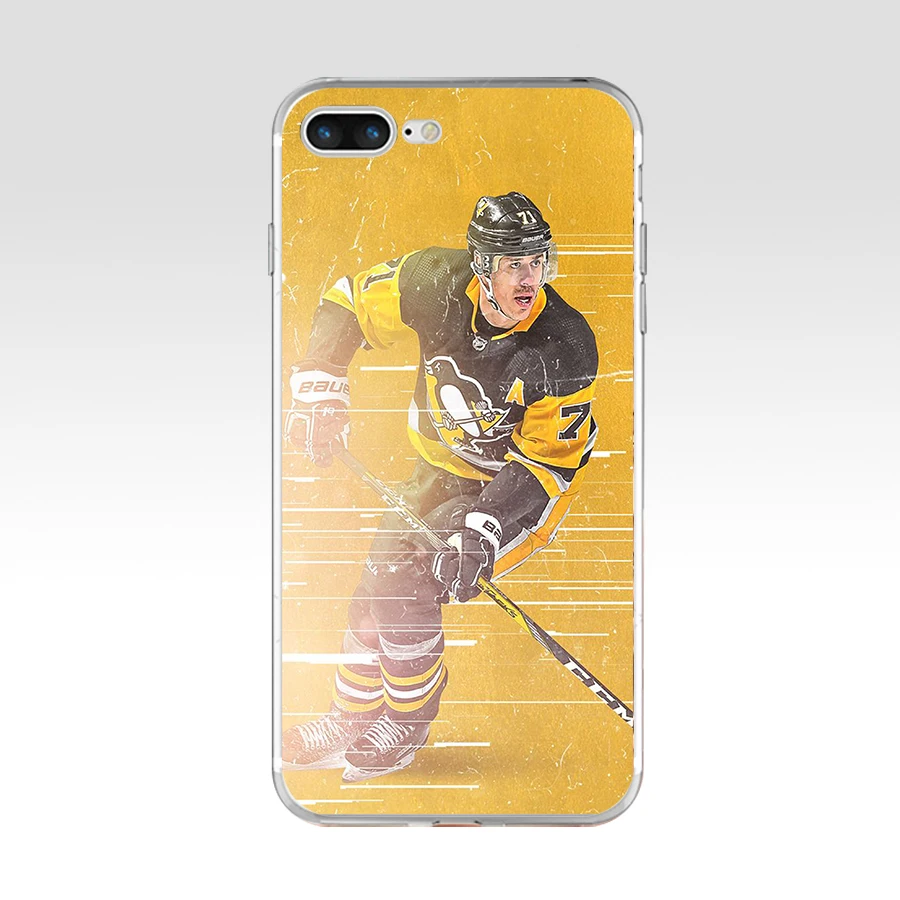 160WE I love ICE Hockey Мягкий ТПУ силиконовый чехол для Apple iPhone 6 6s 7 8 plus чехол