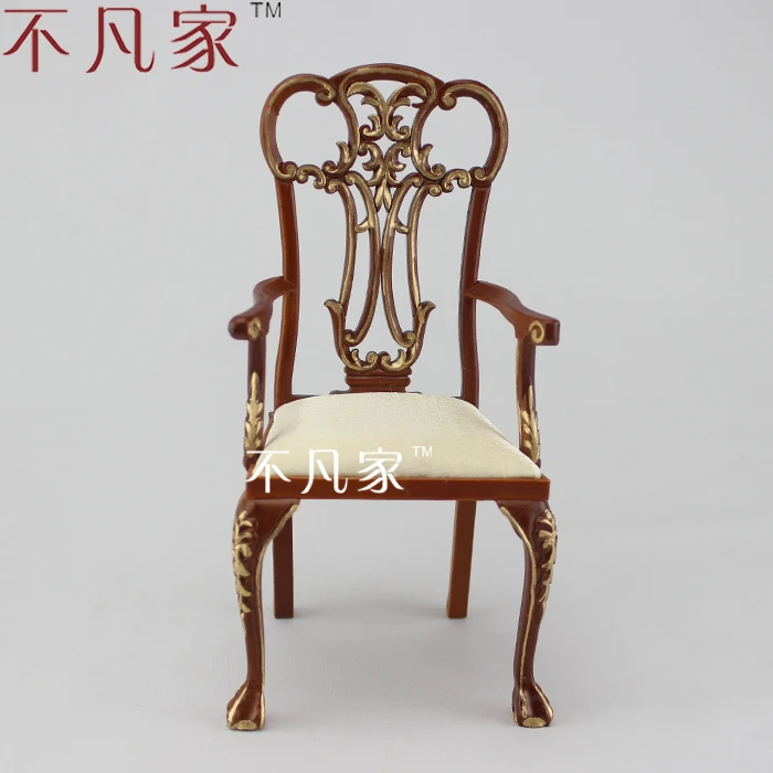 BJD 1/6 scale well made furniture wooden hand carved grand classical