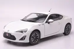 1:18 литья под давлением модели для Toyota GT86 белый купе сплава игрушечный автомобиль миниатюрный коллекция подарок Пульсар