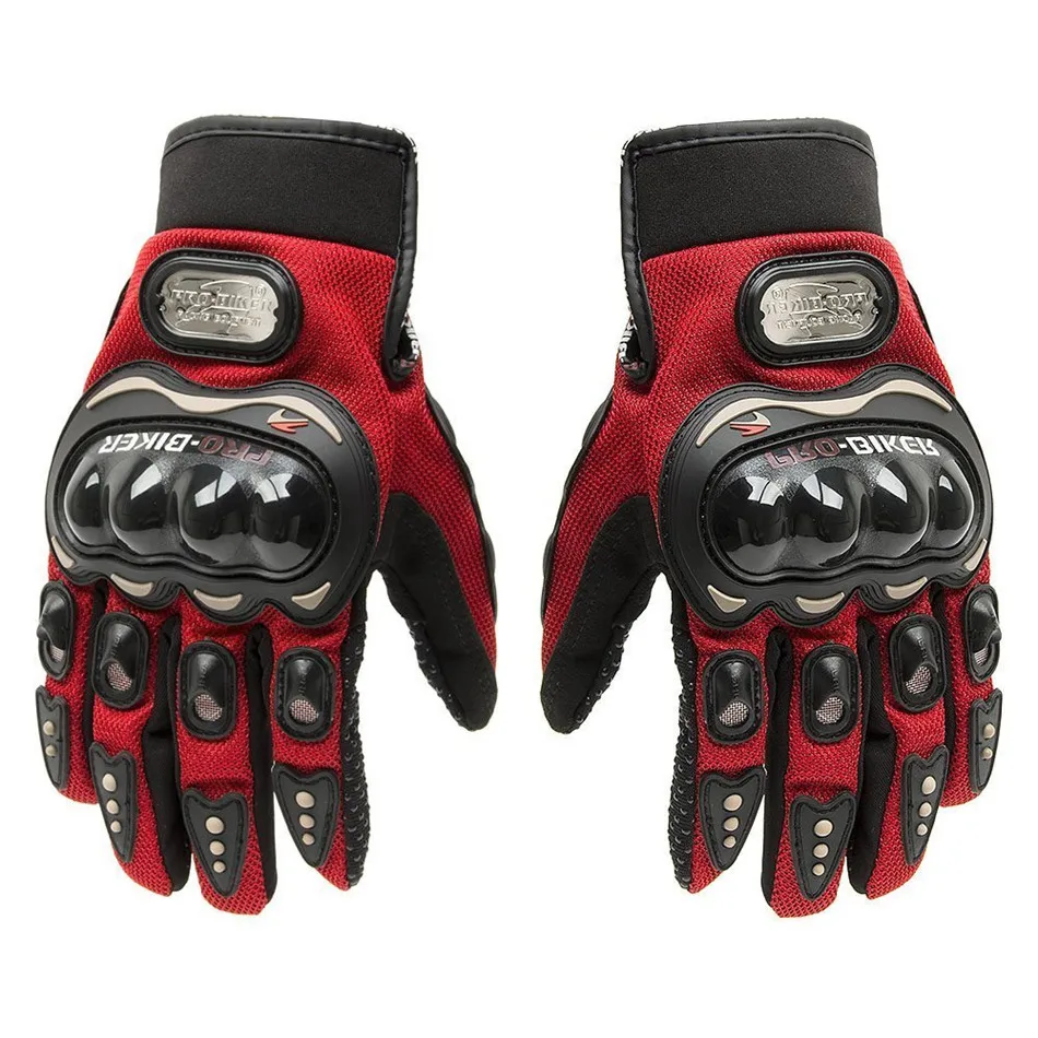 Красные новые мотоциклетные перчатки с сенсорным экраном дышащие носимые защитные перчатки Guantes Moto Luvas Alpine Motocross Gants Moto