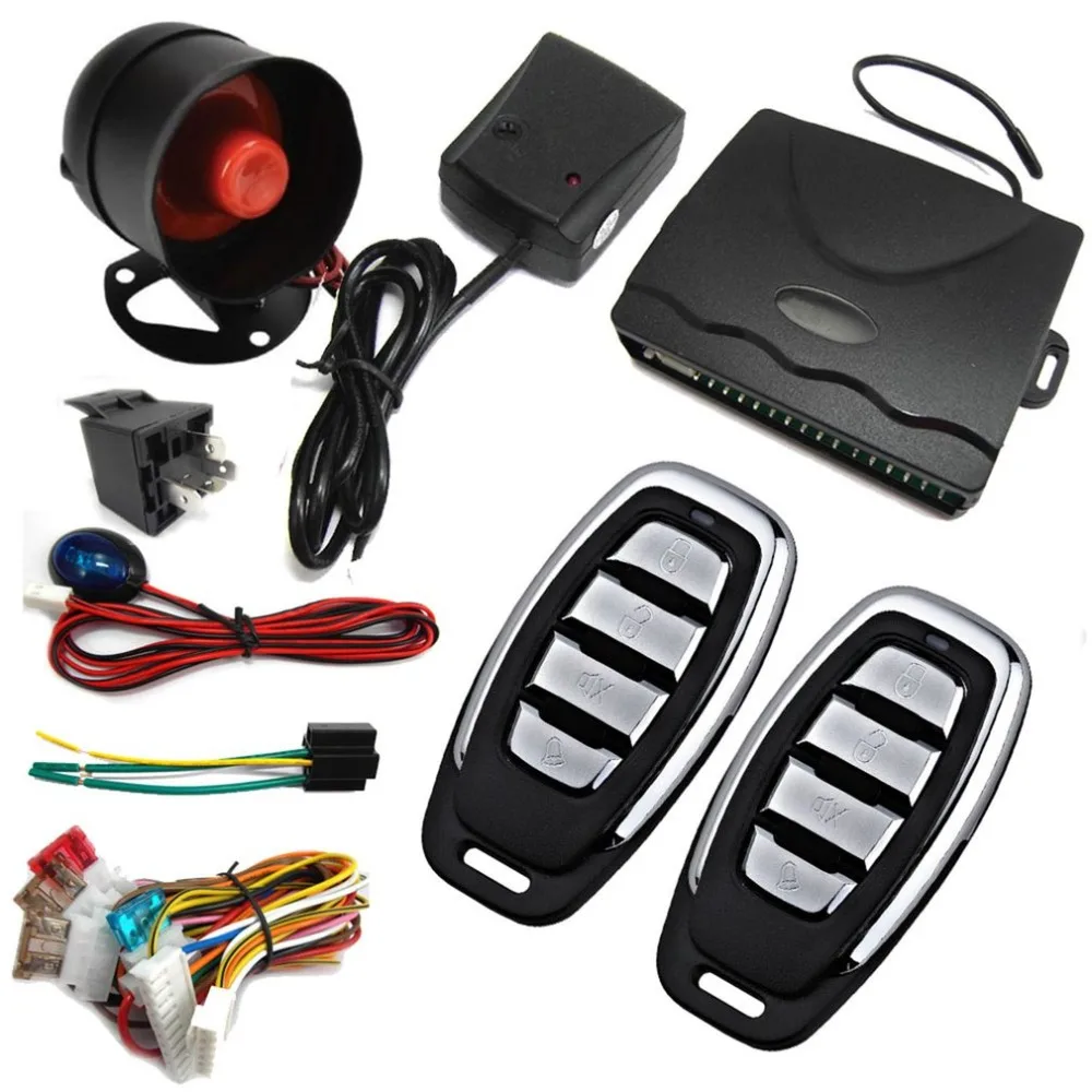 

M802-8152 Car Security System Alarm Immobiliser Central Locking Shock Sensor