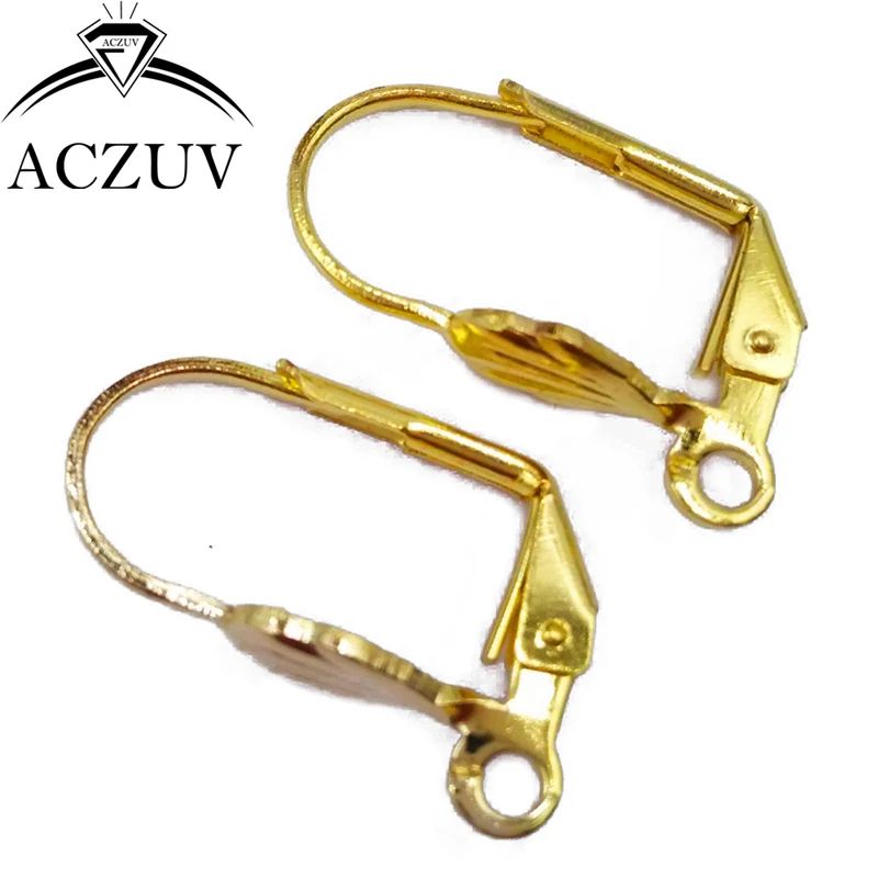 

1000piece Gold Plated 10x17mm French Leverback Earring Hooks Earwires Earring Clasps Jewelry Findings Accessories FLBE004