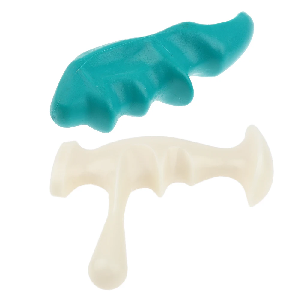 Trigger Point Acupressure Deep Tissue Massage Tool, Set of 2pcs, Thumb Saver