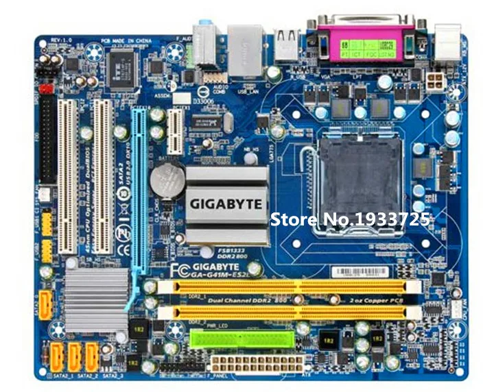 High quality Desktop Motherboard for GA-G41M-ES2L LGA775 DDR2 fully tested&working perfect g31 775 ddr2 integrated board 945g 100% tested perfect quality