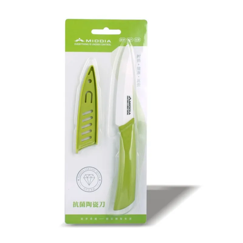 

Gift For 4" Ceramic Fruit Paring Knife With Sheath of Camping Knife Steak Knife Kitchen Gadget/Tools