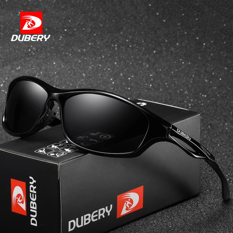 

DUBERY Brand Design Men's Glasses Polarized Sunglasses Driving Shades Male Sun Glasses For Men Summer Mirror Goggle UV400