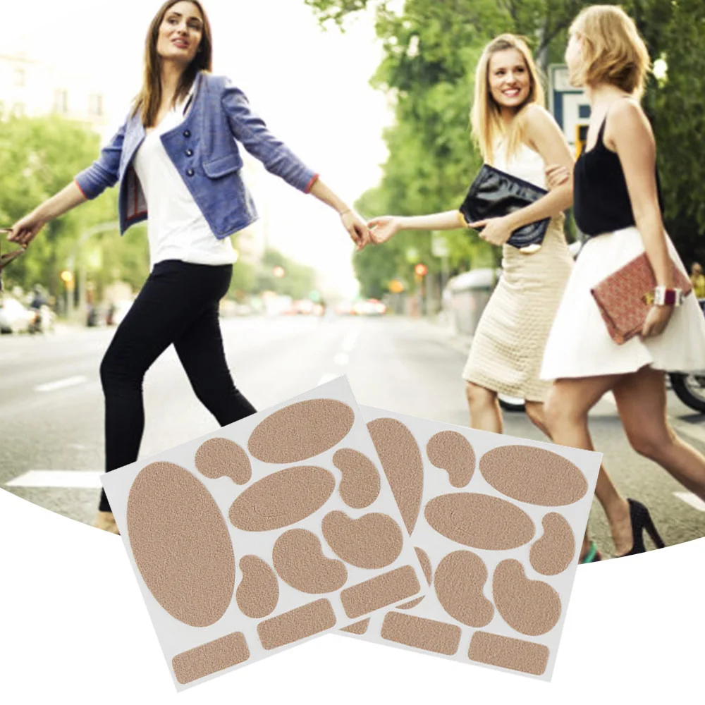 110Pcs Foot Care Pads Prevention Blister Anti-wear Heel Stickers For High Heel Martin Boots Wear-resistant Relief Pain Foot Pads