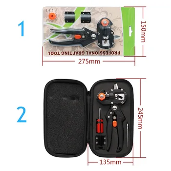 

Professional Garden Fruit Tree Prune Shear Snip Grafting Cutting Tool Kit Set PAK55
