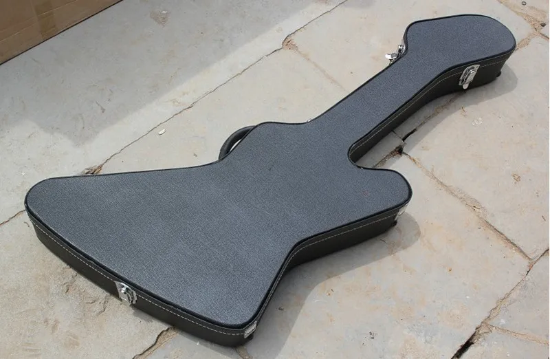 

Factory Wholesale Unuaual Shape Electric Guitar Hardcase,Color and Logo Can be Changed as Request