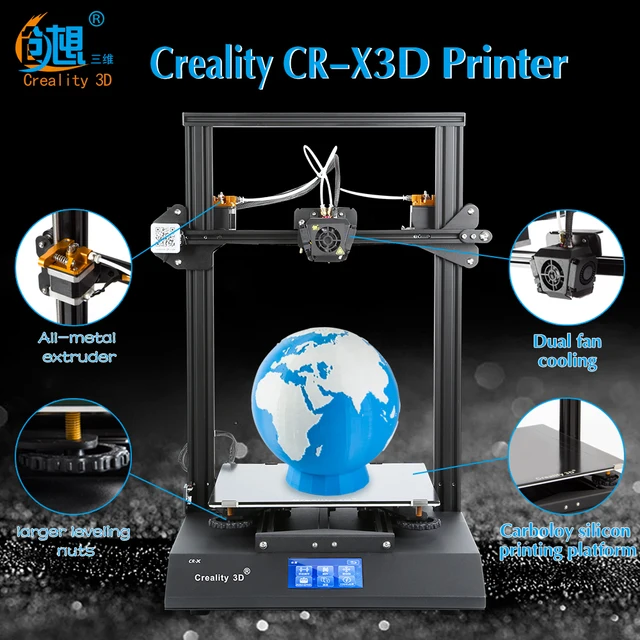Best Price Creality CR-X 3D printer with dual color and 1 out semi-assembled easy use DIY 3d printer Best Price Creality CR-X 3D printer with dual color and 1 out semi-assembled easy use DIY 3d printer