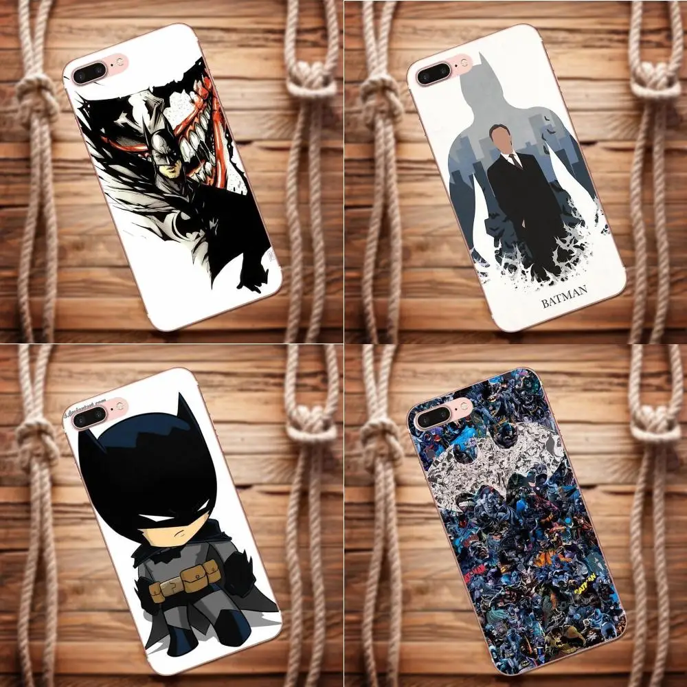 

Coque Shell Transparent Shell Phone Case For LG G2 G3 mini spirit G4 G5 G6 K4 K7 K8 K10 2017 V10 V20 V30 Batman Comic Collage