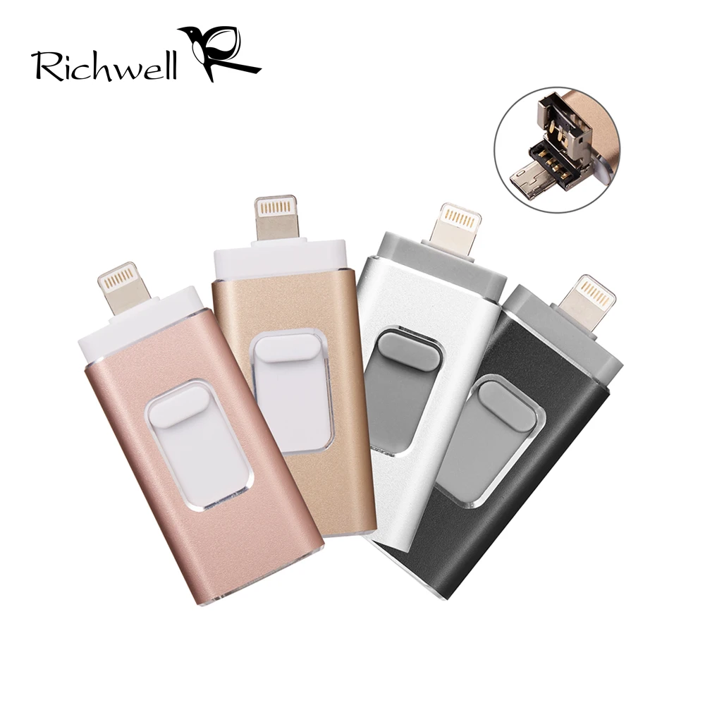 Richwell Pen drive HD memory stick mobile OTG Micro USB Flash Drive