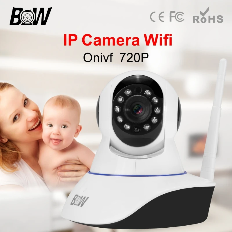 WiFi IP Camera Wireless Surveillance Security IP Cam Network Onvif Android IOS Remote Control IP Camera Wi-Fi BW-IPC002S wifi surveillance camera ip onvif infrared motion sensor alarm security remote control network wireless ip camera wi fi