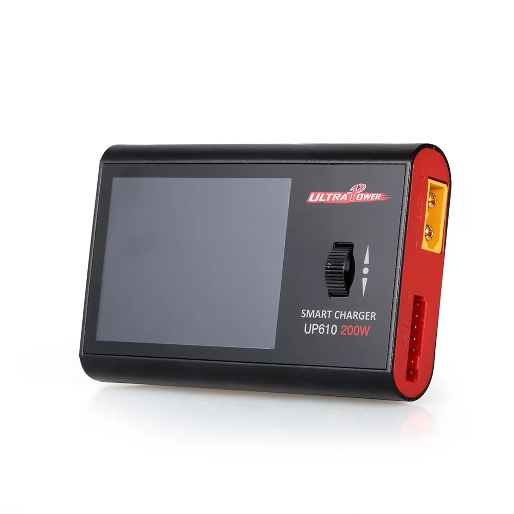  UP610 200W Pocket Portable Smart Charger for RC Drone Quadcopter Car 1-6S Lipo Battery 1-16S NiCd N