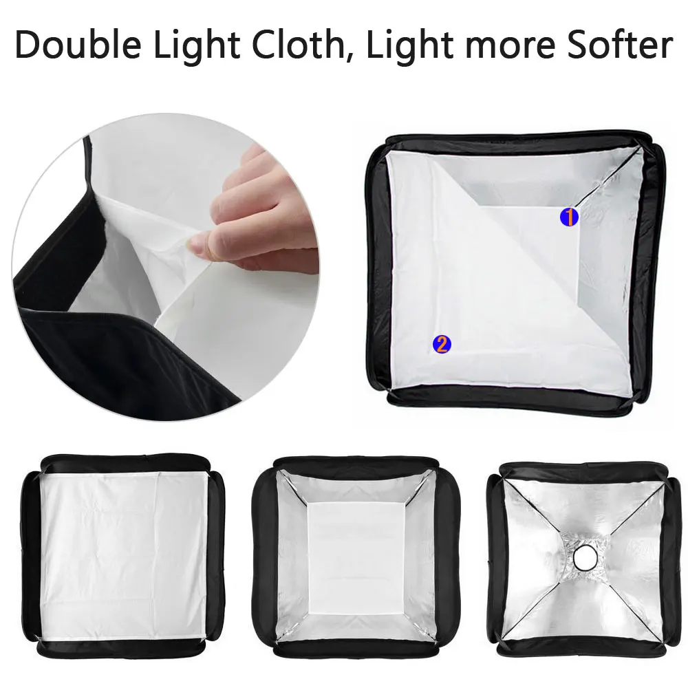 80×80 softbox with S type bracket (2)